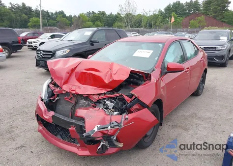 2014 Toyota Corolla L/Le/Le Pls/Prm/S/S Pls из США, поврежденный, VIN 2T1BURHE5EC167906